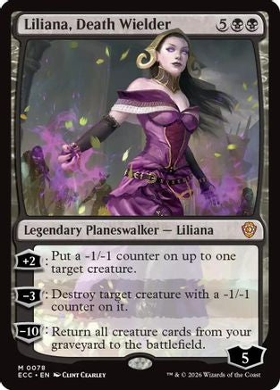 Liliana, Death Wielder (078) - Commander: Lorwyn Eclipsed