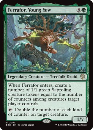 Ferrafor, Young Yew (016) - Commander: Lorwyn Eclipsed