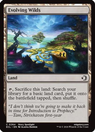 Evolving Wilds (264) Foil - Lorwyn Eclipsed