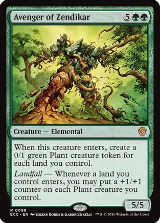 Avenger of Zendikar (098) - Commander: Lorwyn Eclipsed