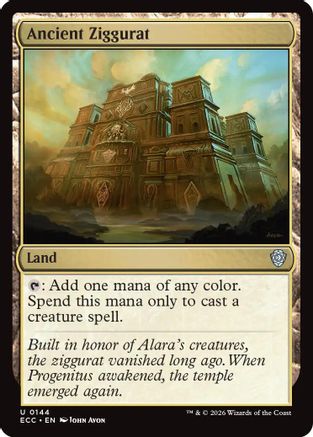 Ancient Ziggurat (144) - Commander: Lorwyn Eclipsed