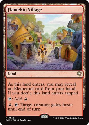 Flamekin Village (149) - Commander: Lorwyn Eclipsed