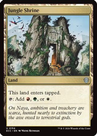 Jungle Shrine (154) - Commander: Lorwyn Eclipsed