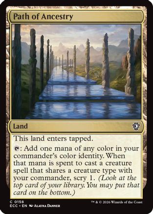 Path of Ancestry (158) - Commander: Lorwyn Eclipsed