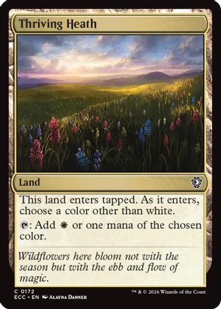 Thriving Heath (172) - Commander: Lorwyn Eclipsed