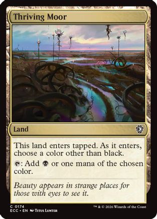 Thriving Moor (174) - Commander: Lorwyn Eclipsed