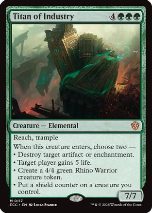 Titan of Industry (117) - Commander: Lorwyn Eclipsed