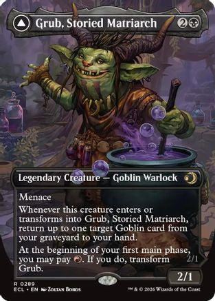 Grub, Storied Matriarch (Borderless) (289) Foil - Lorwyn Eclipsed