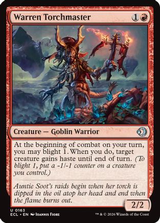 Warren Torchmaster (163) - Lorwyn Eclipsed