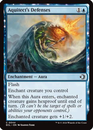 Aquitect's Defenses (044) Foil - Lorwyn Eclipsed