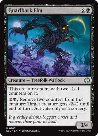 Gnarlbark Elm (103) Foil - Lorwyn Eclipsed