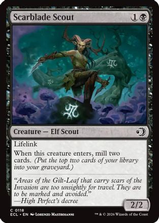 Scarblade Scout (118) Foil - Lorwyn Eclipsed