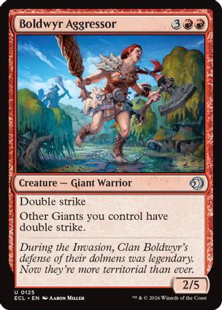 Boldwyr Aggressor (125) Foil - Lorwyn Eclipsed