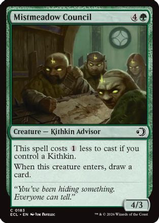 Mistmeadow Council (183) Foil - Lorwyn Eclipsed