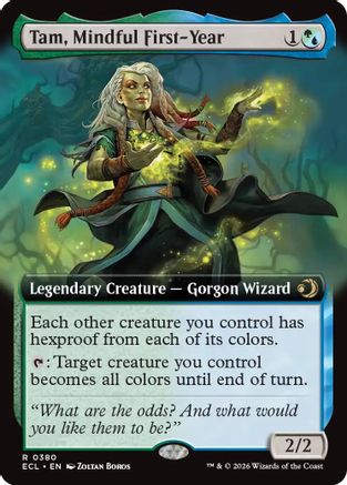 Tam, Mindful First-Year (Extended Art) (380) - Lorwyn Eclipsed