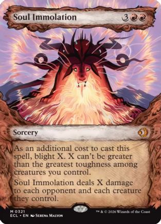 Soul Immolation (Showcase) (321) - Lorwyn Eclipsed