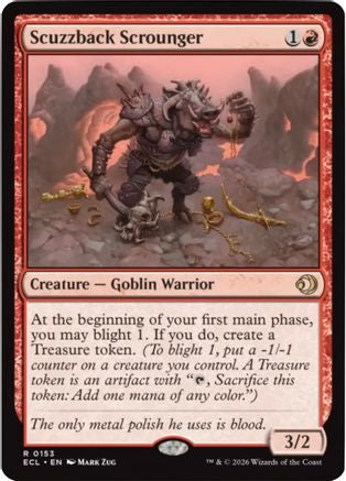 Scuzzback Scrounger (153) - Lorwyn Eclipsed