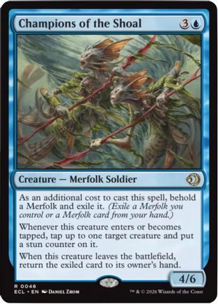 Champions of the Shoal (046) Foil - Lorwyn Eclipsed
