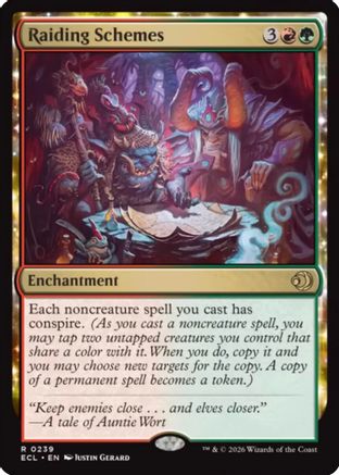 Raiding Schemes (239) - Lorwyn Eclipsed