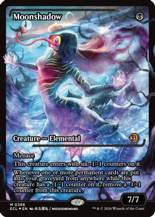 Moonshadow (Showcase) (386) Foil - Lorwyn Eclipsed