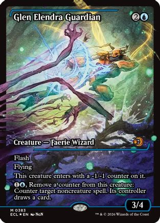 Glen Elendra Guardian (Showcase) (383) Foil - Lorwyn Eclipsed