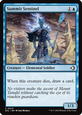 Summit Sentinel (073) Foil - Lorwyn Eclipsed