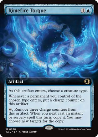 Rimefire Torque (Extended Art) (358) Foil - Lorwyn Eclipsed
