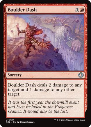 Boulder Dash (127) Foil - Lorwyn Eclipsed