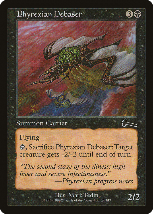 Phyrexian Debaser [Urza's Legacy] Foil
