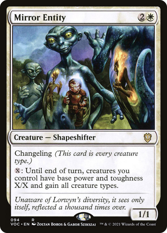 Mirror Entity [Innistrad: Crimson Vow Commander]