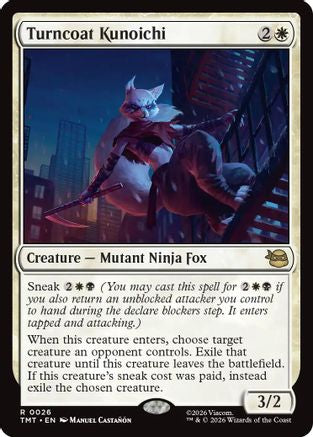 Turncoat Kunoichi (026) - Teenage Mutant Ninja Turtles