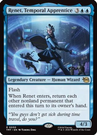 Renet, Temporal Apprentice (050) Foil - Teenage Mutant Ninja Turtles