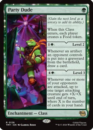Party Dude (128) - Teenage Mutant Ninja Turtles