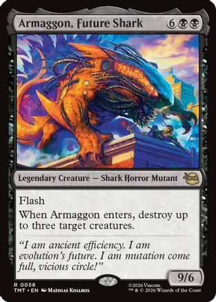 Armaggon, Future Shark (058) - Teenage Mutant Ninja Turtles