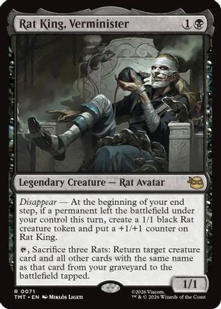 Rat King, Verminister (071) Foil - Teenage Mutant Ninja Turtles