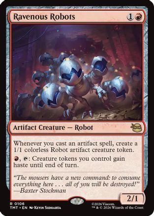 Ravenous Robots (106) Foil - Teenage Mutant Ninja Turtles