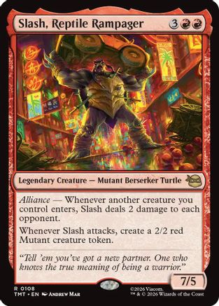 Slash, Reptile Rampager (108) - Teenage Mutant Ninja Turtles