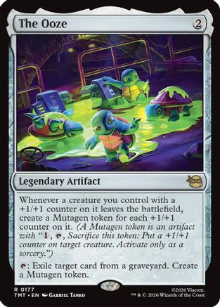 The Ooze (177) Foil - Teenage Mutant Ninja Turtles
