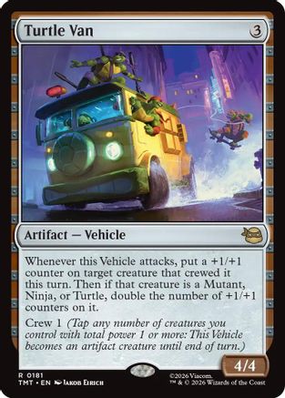 Turtle Van (181) - Teenage Mutant Ninja Turtles