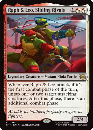 Raph & Leo, Sibling Rivals (166) - Teenage Mutant Ninja Turtles