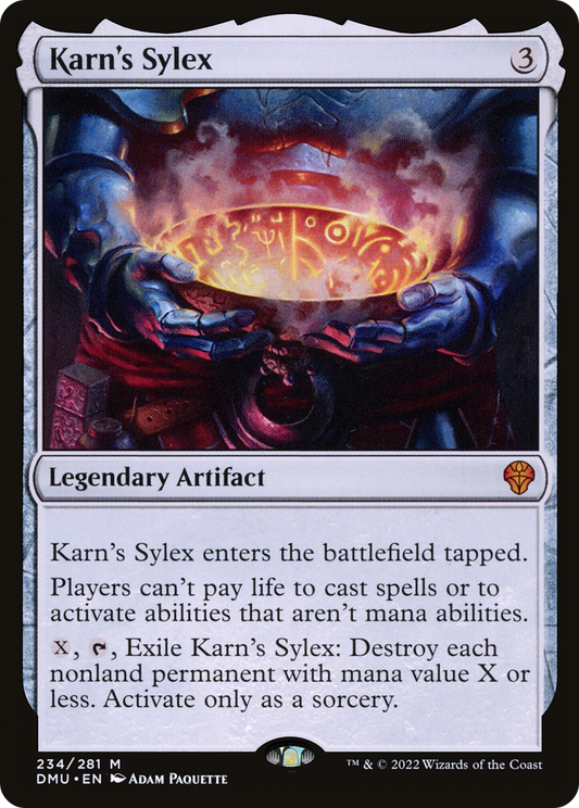 Karn's Sylex [Dominaria United] Foil