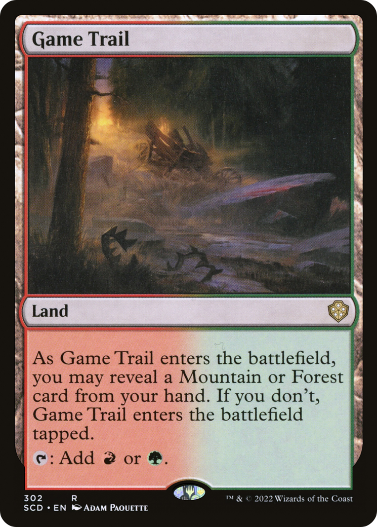 Game Trail [Starter Commander Decks] | Silver Goblin