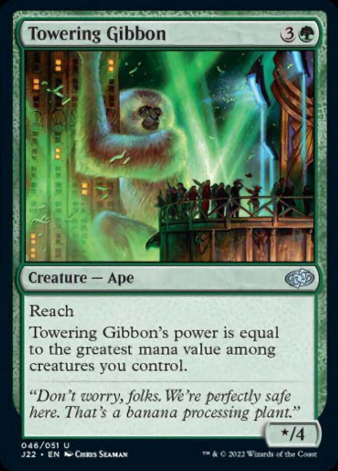 Towering Gibbon [Jumpstart 2022] | Silver Goblin