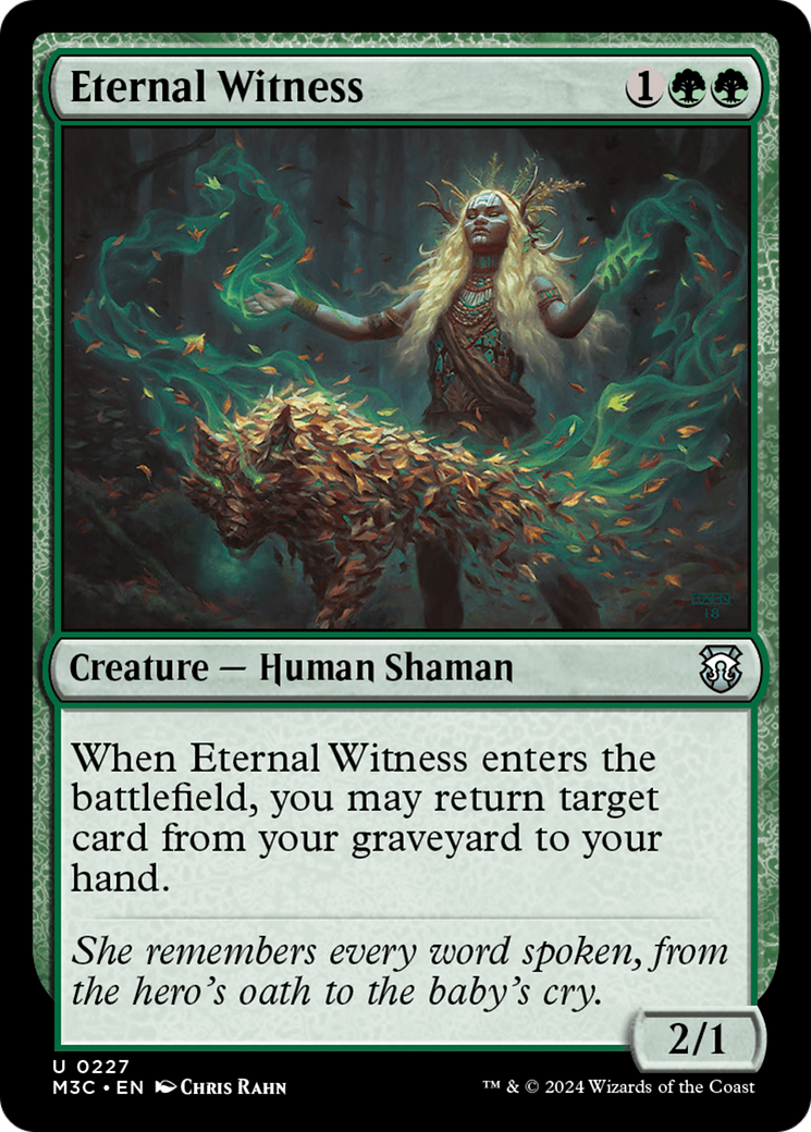 Eternal Witness [Modern Horizons 3 Commander] | Silver Goblin