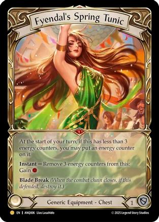 Fyendal's Spring Tunic (ANQ006) Rainbow Foil - Compendium of Rathe: Antiquity Pack