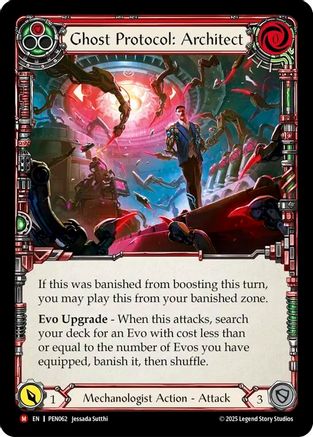 Ghost Protocol: Architect (PEN046) Rainbow Foil - Compendium of Rathe