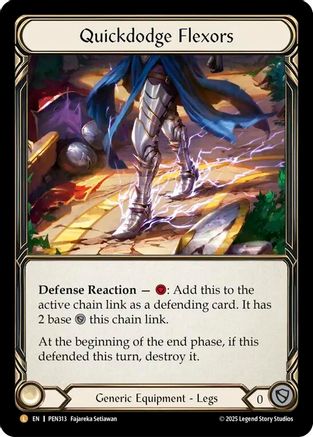 Quickdodge Flexors (PEN313) - Compendium of Rathe