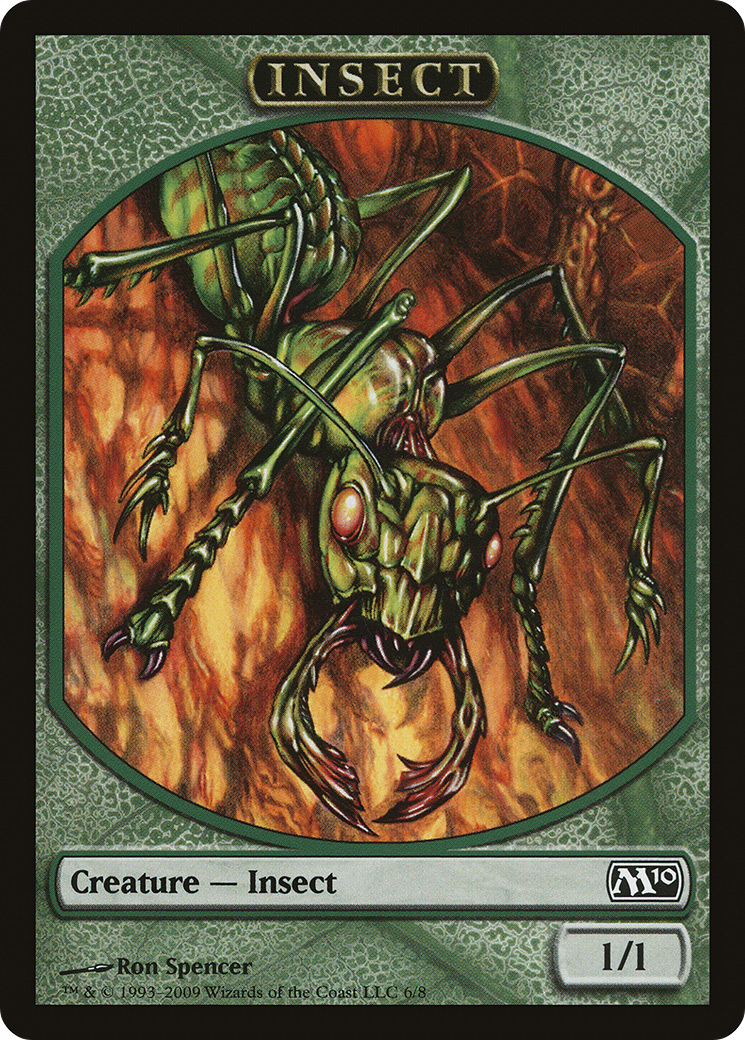 Insect Token [Magic 2010 Tokens] | Silver Goblin