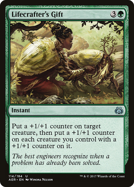 Lifecrafter's Gift [Aether Revolt] Foil
