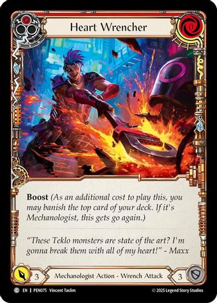 Heart Wrencher (Red) (PEN075) - Compendium of Rathe